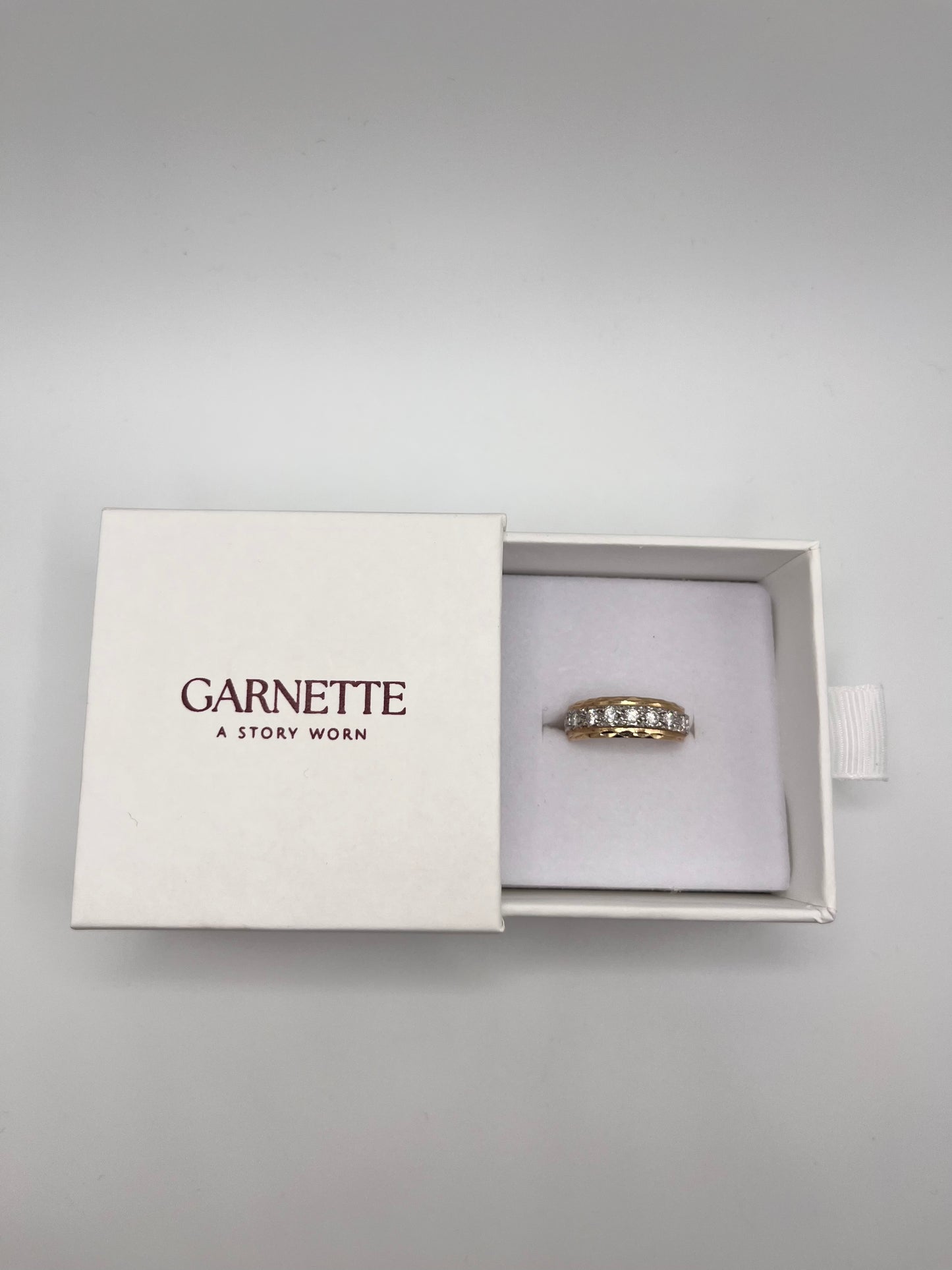 9ct Gold CZ Ring
