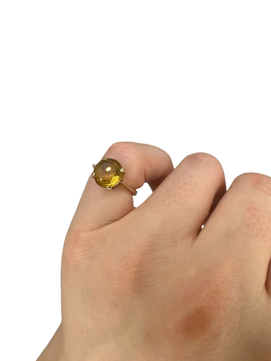 9ct Gold Citrine Ring