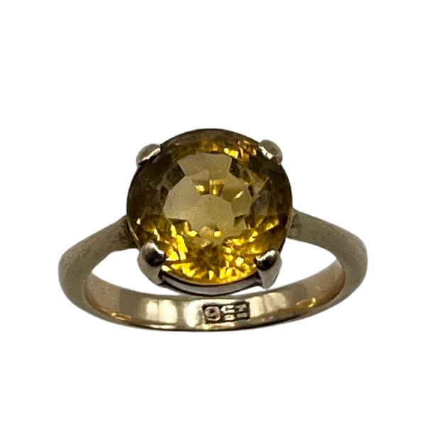 9ct Gold Citrine Ring